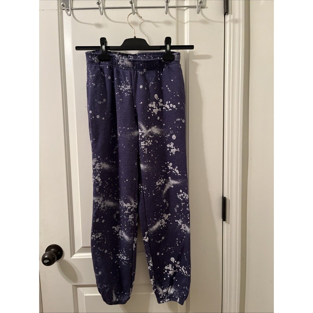 Cat & Jack Boys Athletic Paint Splash Jogging Pants Pockets Size L 12/14 - Picture 2 of 11